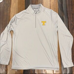 Levelwear Tennessee Volunteers Gray Quarter-Zip Pullover
